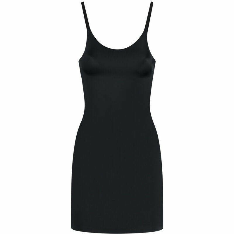 BYE-BRA - SINGLE DRESS INVISIBLE BLACK SIZE XL