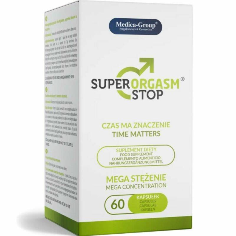 MEDICA GROUP - SUPER ORGASM STOP DELAY FOR MEN 60 CAPSULES