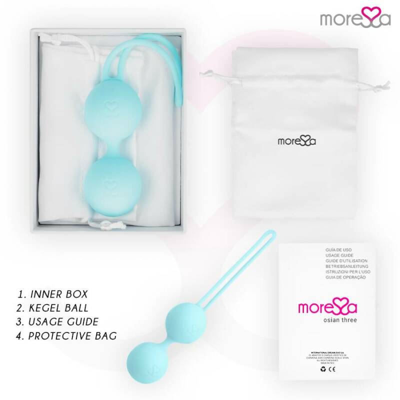 MORESSA - OSIAN THREE PREMIUM TURQUOISE SILICONE