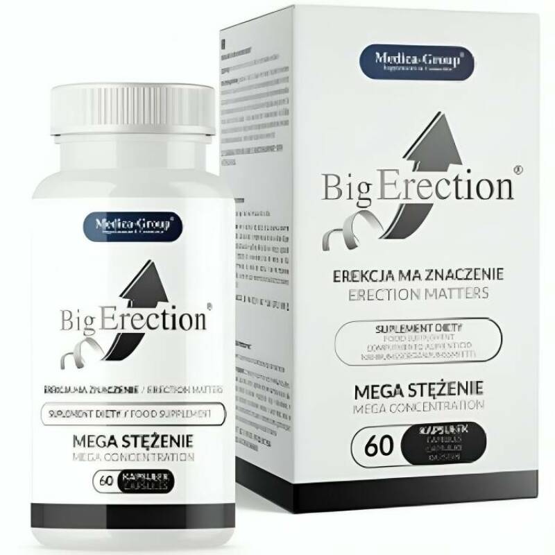 MEDICA GROUP - BIG ERECTION ENHANCER FOR MEN 60 CAPSULES