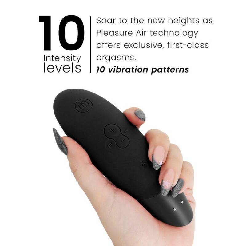 WOMANIZER - ENHANCE CLITORIAL STIMULATOR BLACK