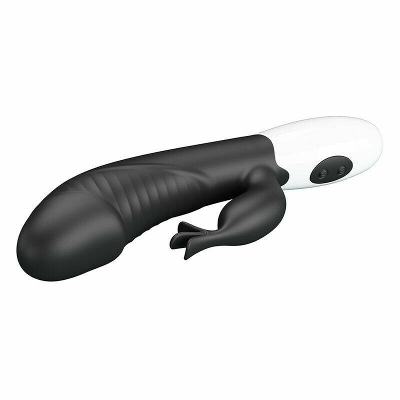 PRETTY LOVE - RASMUSSEN 30 FUNCTION RABBIT VIBRATOR BLACK