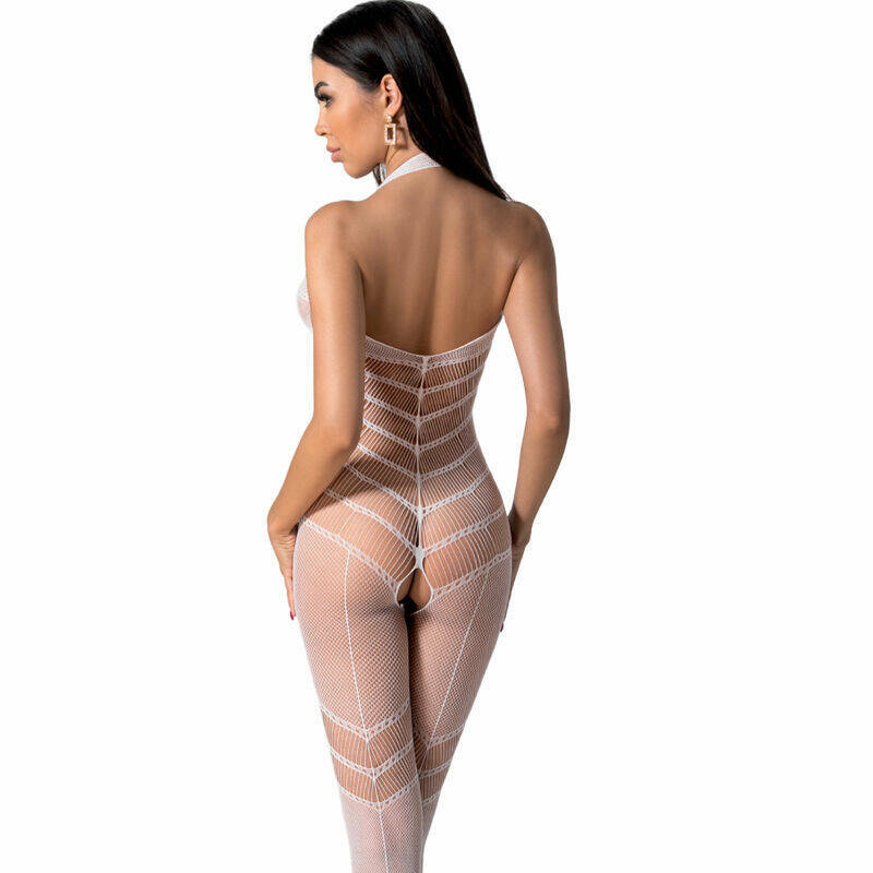 PASSION - BS100 WHITE BODYSTOCKING ONE SIZE
