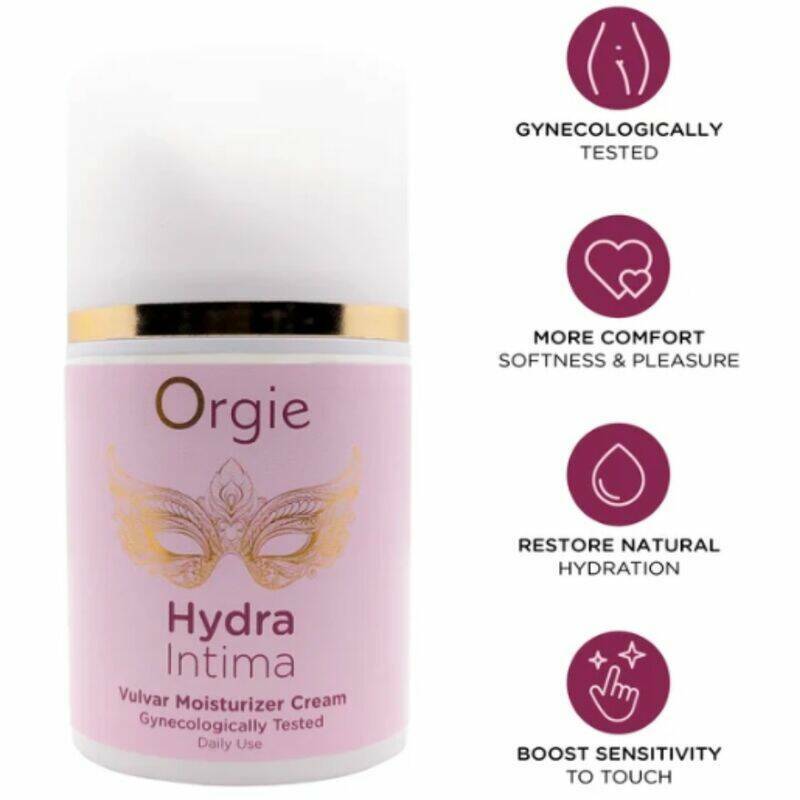 ORGIE - HYDRA INTIMA DAILY VULVAR MOISTURIZER CREAM 50 ML