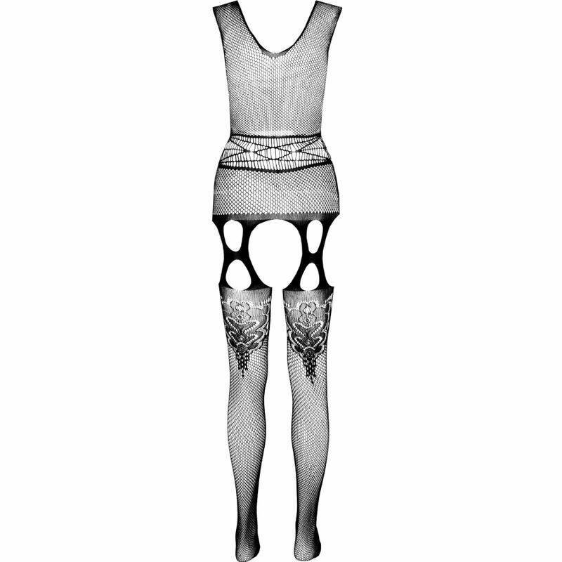 PASSION - ECO COLLECTION BODYSTOCKING ECO BS014 RED