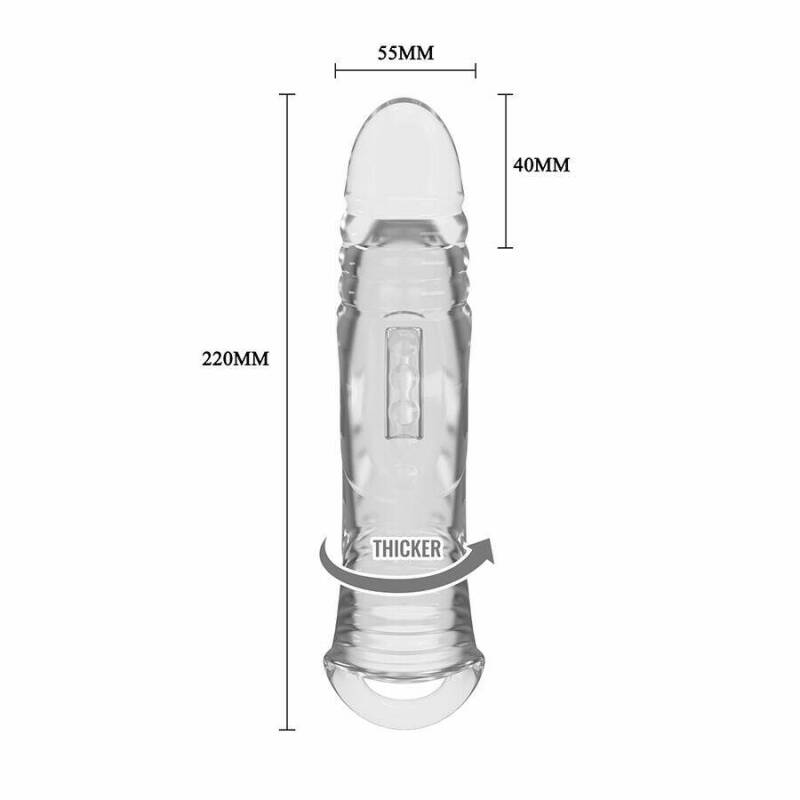 PRETTY LOVE - TRANSPARENT PENIS COVER