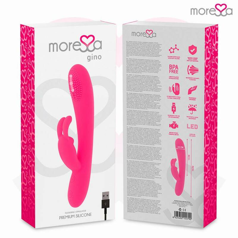 MORESSA - GINO PREMIUM SILICONE RECHARGEABLE