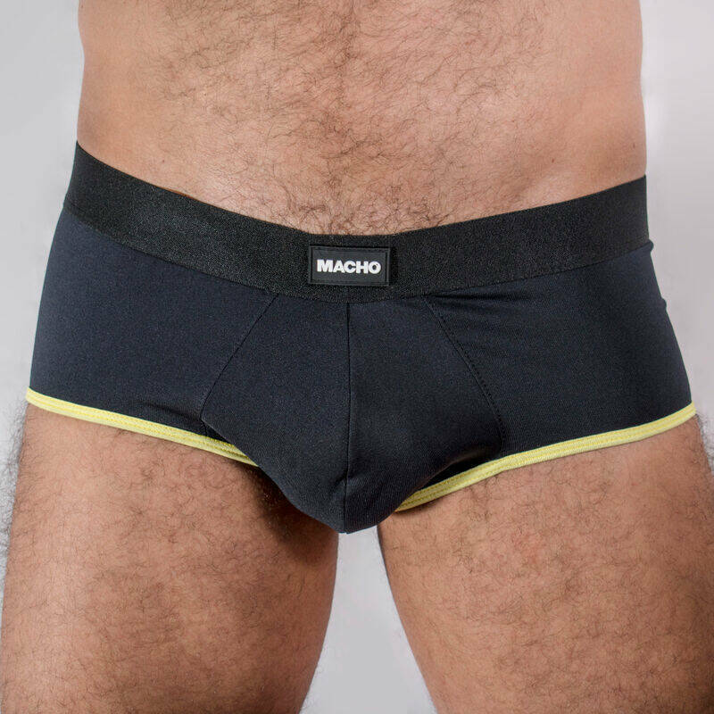 MACHO - MS24A CALZONCILLO BRIEF DARK AMARILLO S