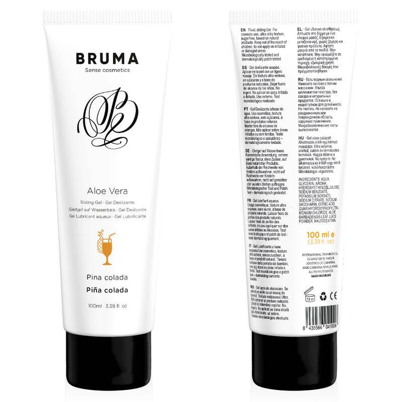 BRUMA - ALOE VERA SLIDING GEL PINA COLADA FLAVOR 100 ML