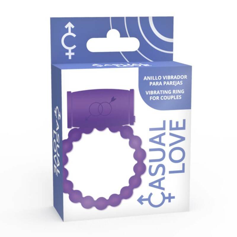 CASUAL LOVE - 25 COUPLE VIBRATOR RING VIOLET