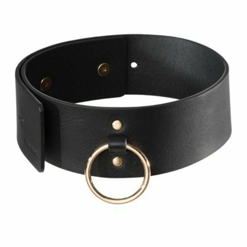 BIJOUX INDISCRETS - MAZE BLACK NECKLACE WITH STRAP