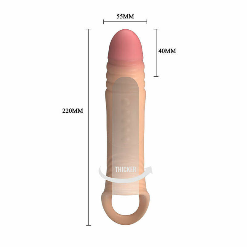 PRETTY LOVE - PENIS SLEEVE WITH INTEGRATED VIBRATION
