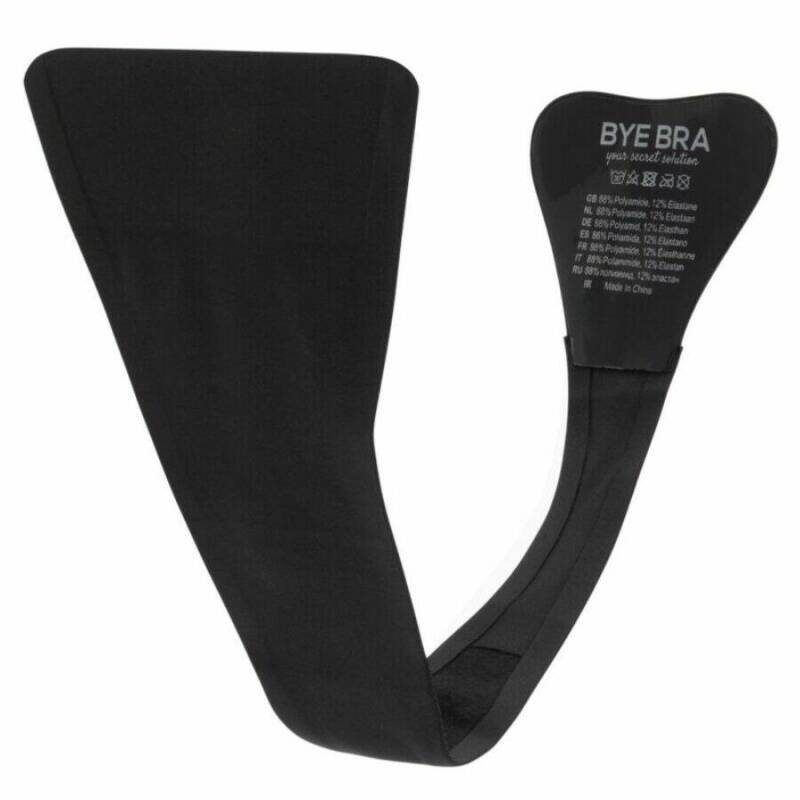BYE-BRA - ADHESIVE THONG BLACK ONE SIZE
