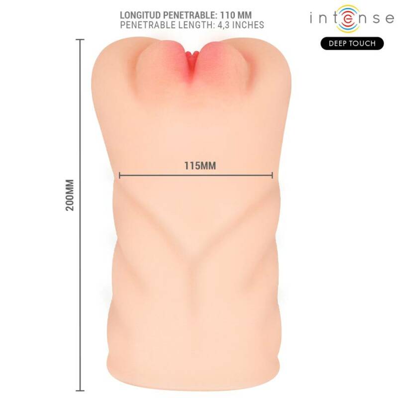 INTENSE DEEP TOUCH - KRISTA VAGINAL MASTURBATOR WITH SUCTION, VIBRATION AND VOICE EFFECT 1.2 KG