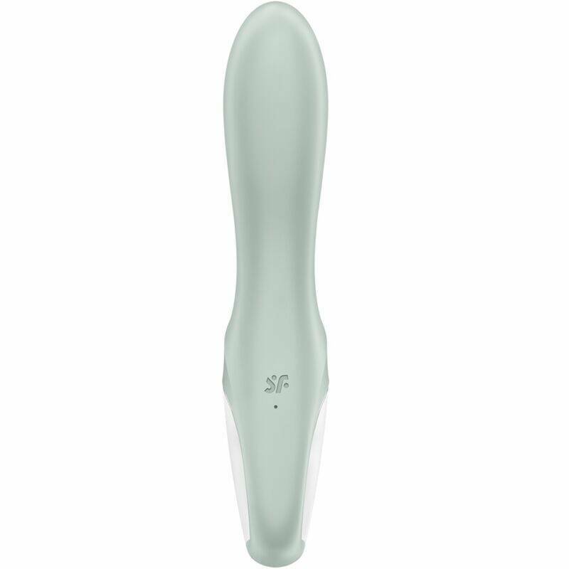 SATISFYER - AIR PUMP BOOTY 3 INFLATABLE ANAL VIBRATOR GREYGREEN