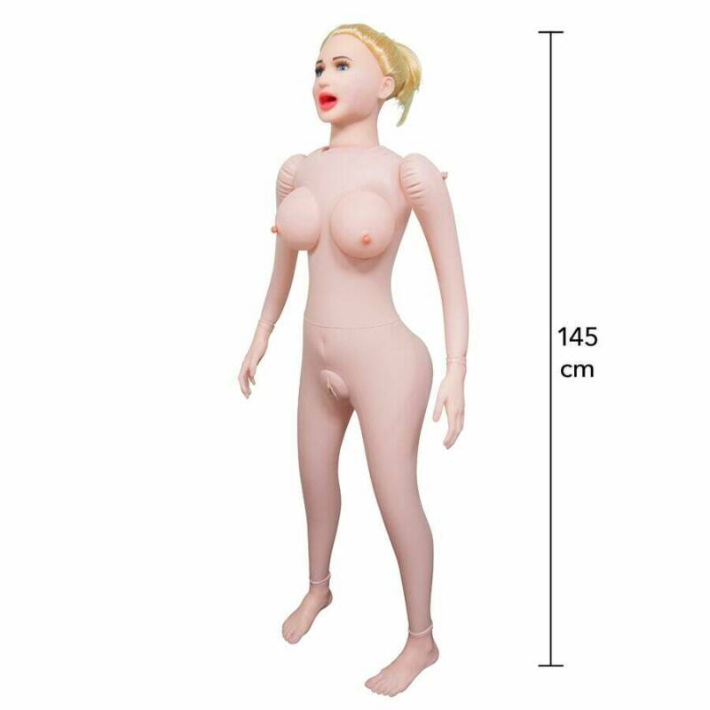 HIDDEN DESIRE - LUSTY LOLA INFLATABLE DOLL 145 CM