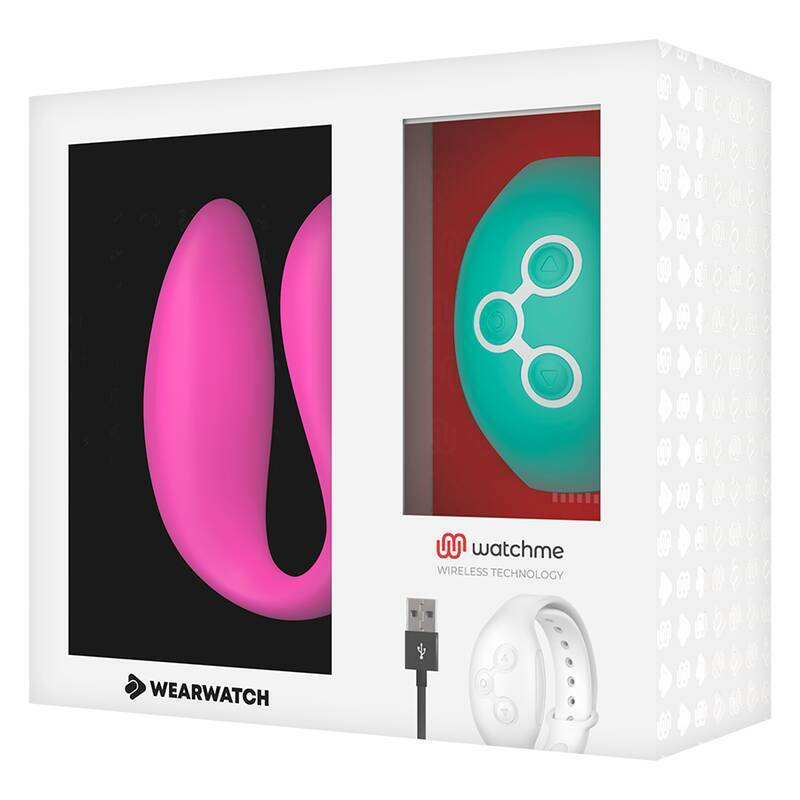 WEARWATCH - DUAL TECHNOLOGY WATCHME VIBRATOR FUCHSIA / SEAWATER