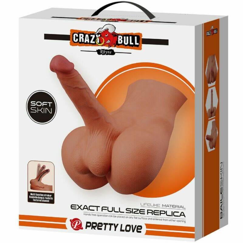 CRAZY BULL - RHYNE BACK REALISTIC NATURAL MASTURBATOR