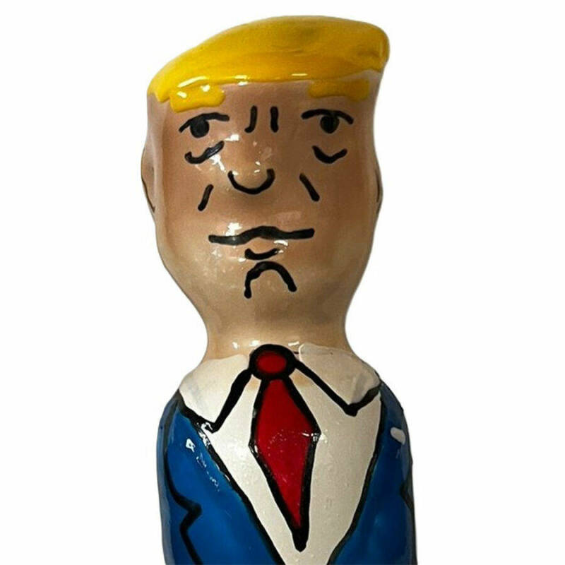 CONDOMERIE - HANDPAINTED NOVELTY CONDOMS GRUMPY TRUMP
