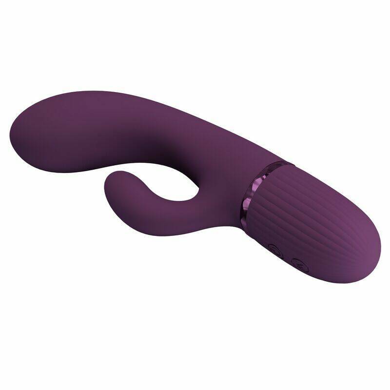 PRETTY LOVE - MARGIE RECHARGEABLE RABBIT VIBRATOR 10 FUNCTIONS PURPLE