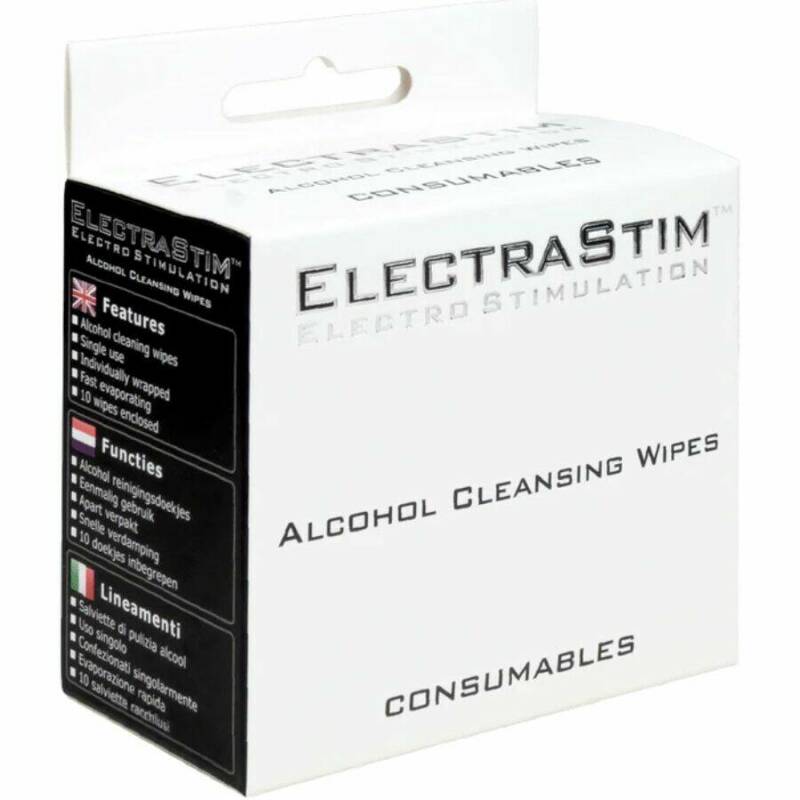 ELECTRASTIM - ALCOHOL CLEANSING WIPES 10 UNITS