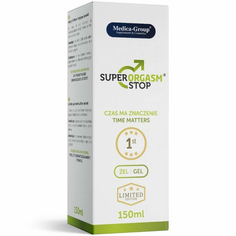 MEDICA GROUP - SUPER ORGASM STOP INTIMATE GEL FOR MEN 150 ML