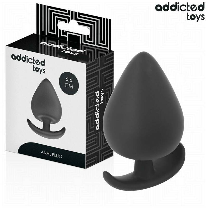 ADDICTED TOYS - ANAL PLUG SILICONE SIZE M 6.6 CM