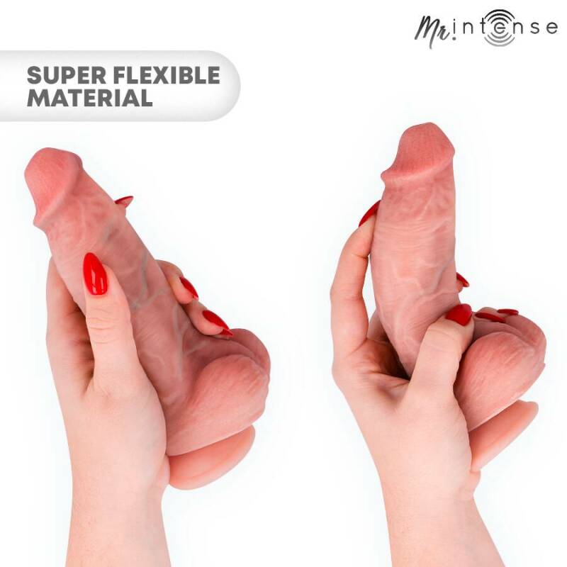 MR INTENSE - SMALL SPENCER SILICONE DILDO 19 CM -Ø- 4.5 CM