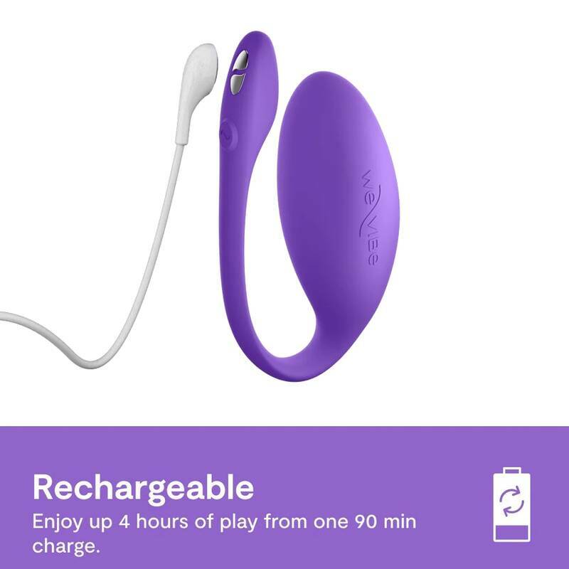 WE-VIBE - JIVE LITE APP-CONTROLLED WEARABLE EGG VIBRATOR PURPLE