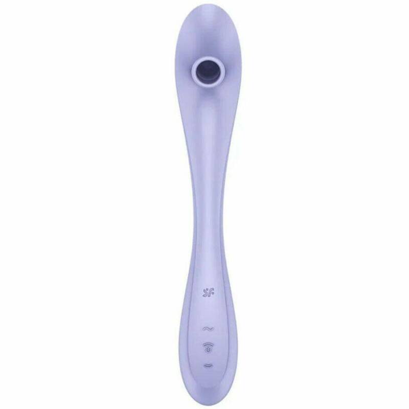 SATISFYER - EASY LOVER VIBRATOR & AIR PULSE STIMULATOR