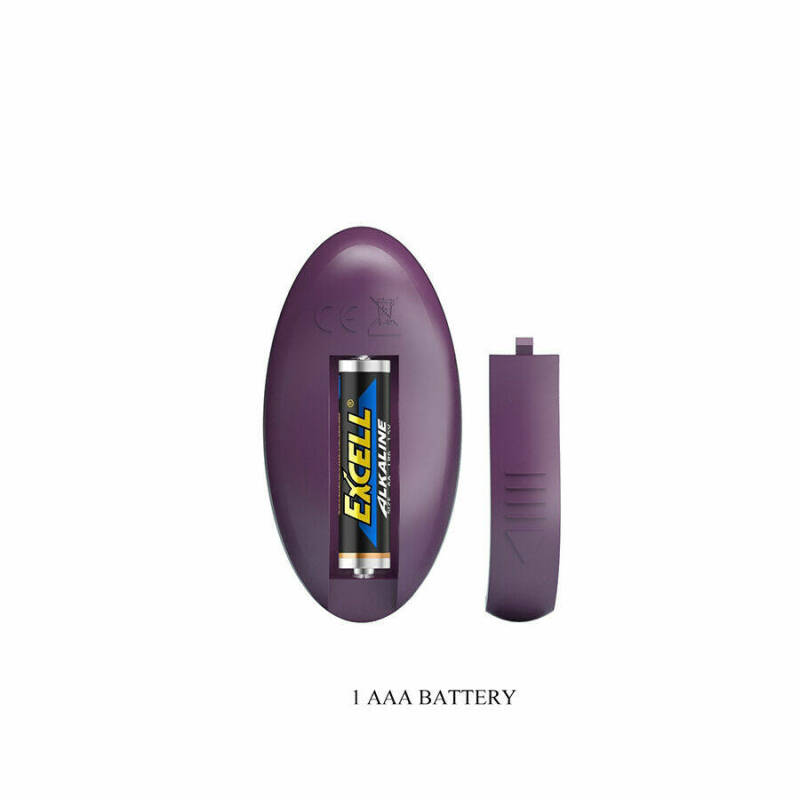 PRETTY LOVE - LUKA SIT-DOWN VIBRATOR WITH HEAT EFFECT AND REMOTE CONTROL