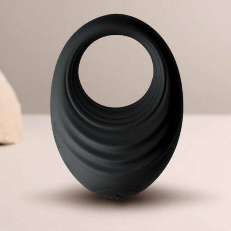ROCKS-OFF - SPIRE BLACK VIBRATING PENIS RING