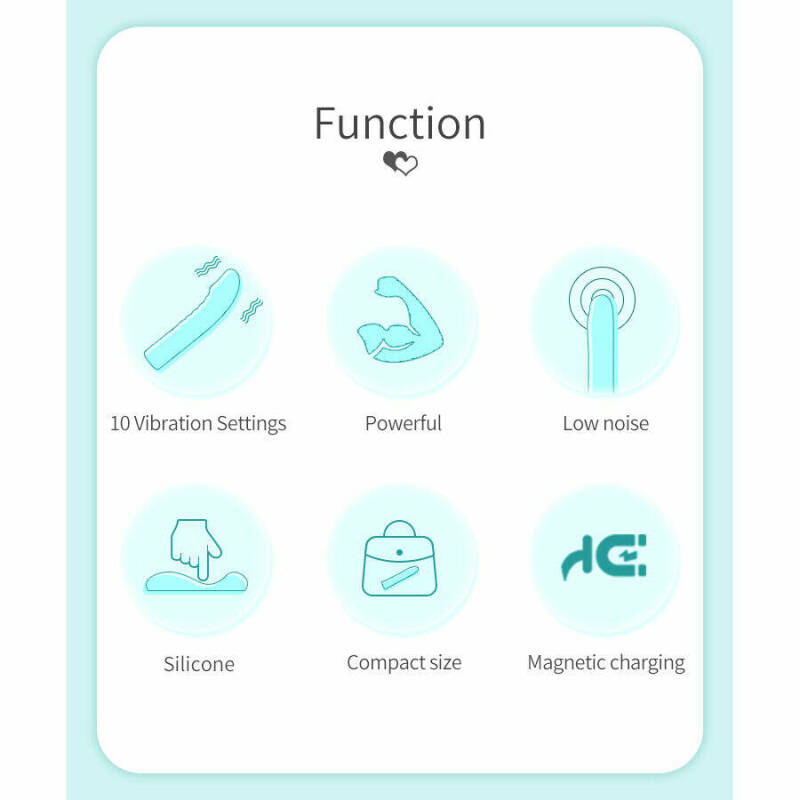 PRETTY LOVE - RYLAN G-SPOT BLUE VIBRATOR